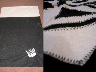 Deceptacon blanket