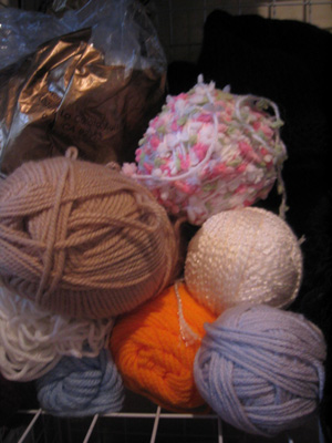 Yarn stash