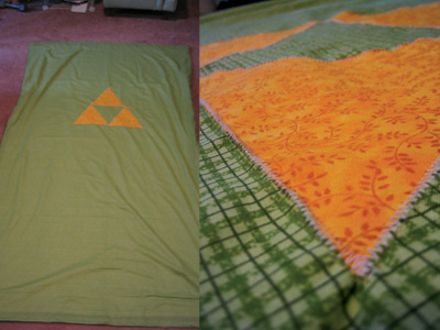 Triforce blanket